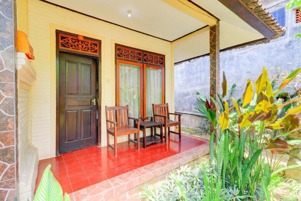 Balkón nebo terasa v ubytování Hotel O Ubud Asri Homestay Near Monkey Forest