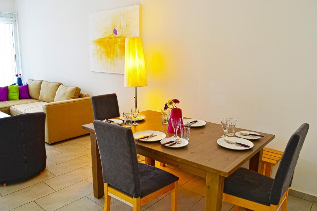 Posezení v ubytování Napian Suites