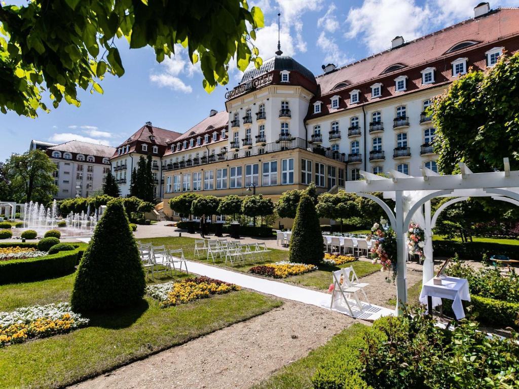 Zahrada ubytování Sofitel Grand Sopot