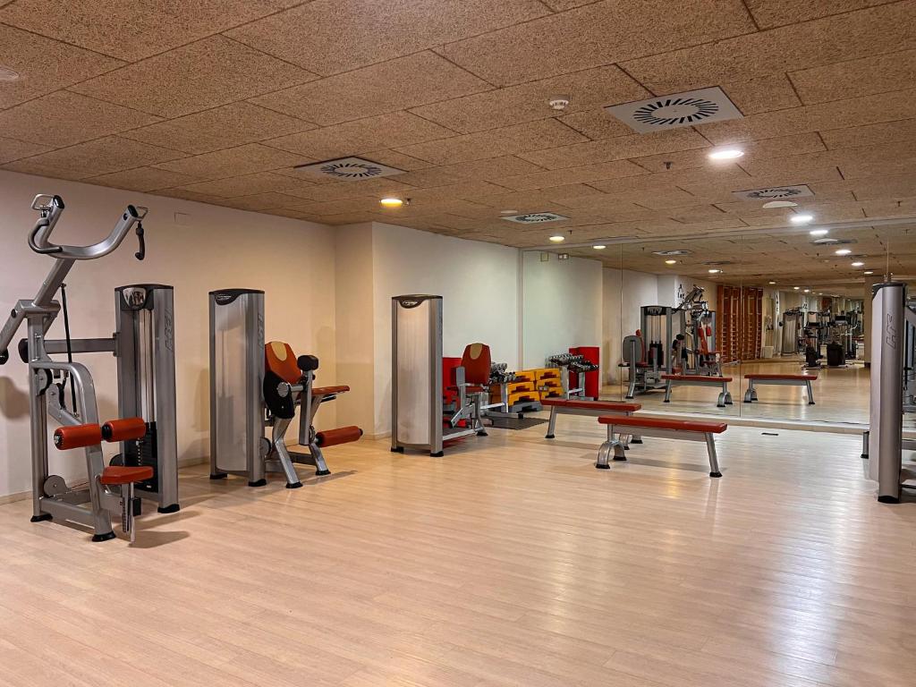 Academia e/ou comodidades em AR Diamante Beach & SPA Hotel 4 SUP