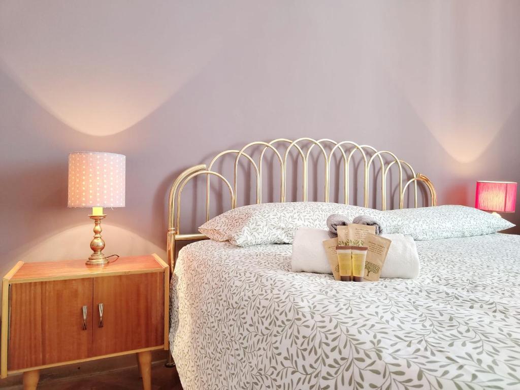 Postel nebo postele na pokoji v ubytování B7 Hostal