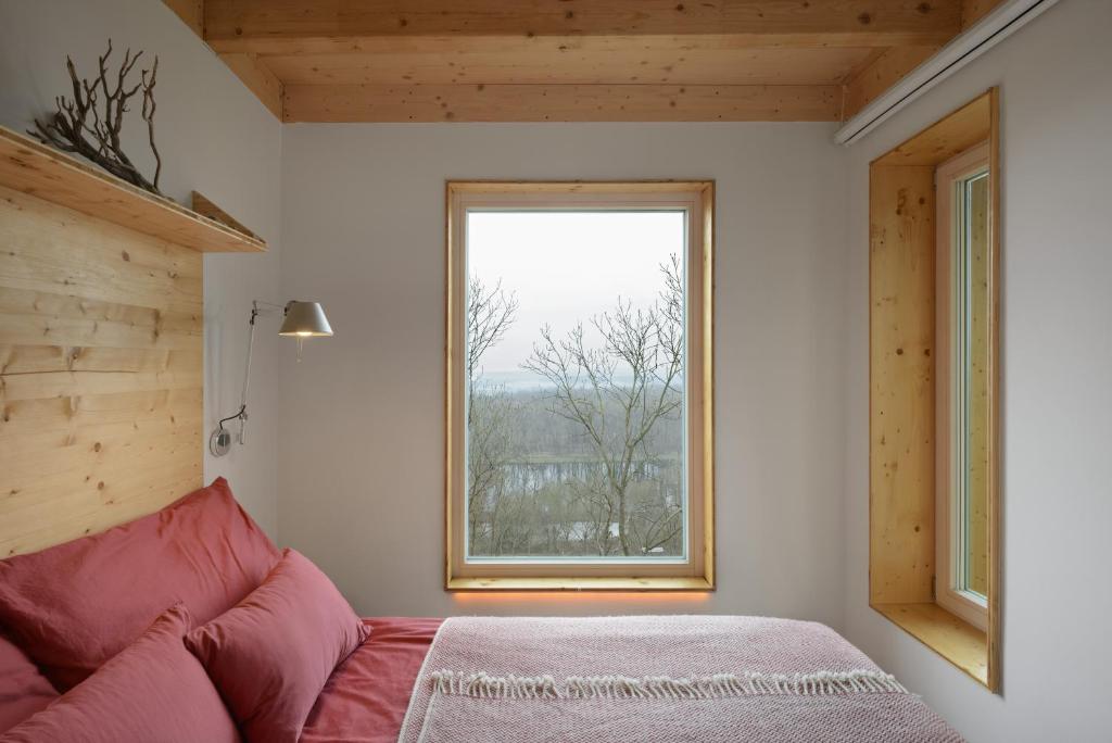 Posezení v ubytování Veritas Beyond Glamping