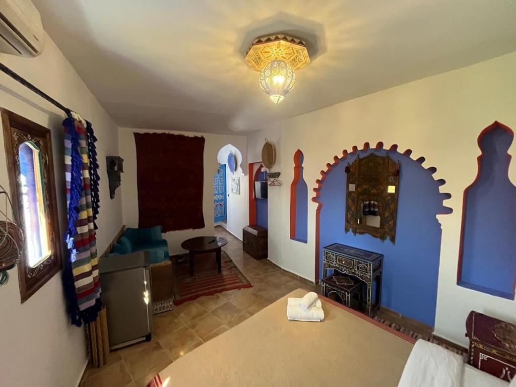 Letto o letti in una camera di Casa Blue Star