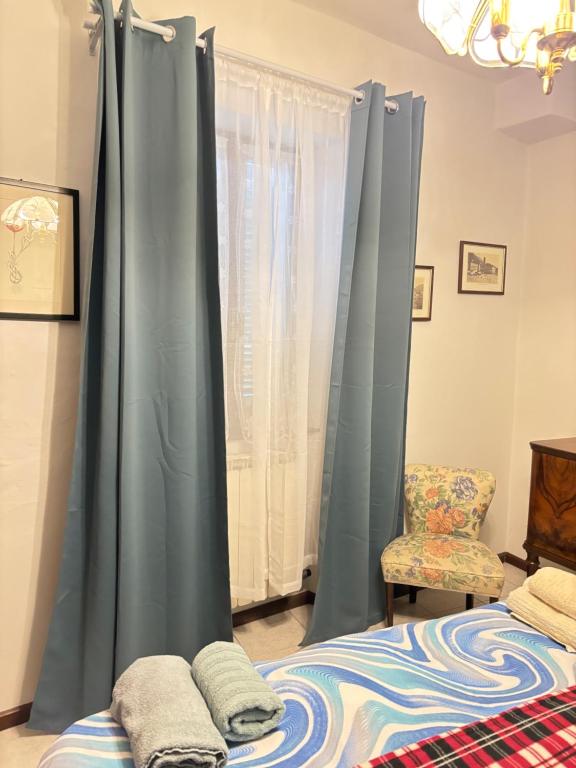 Postel nebo postele na pokoji v ubytování casa di Gio