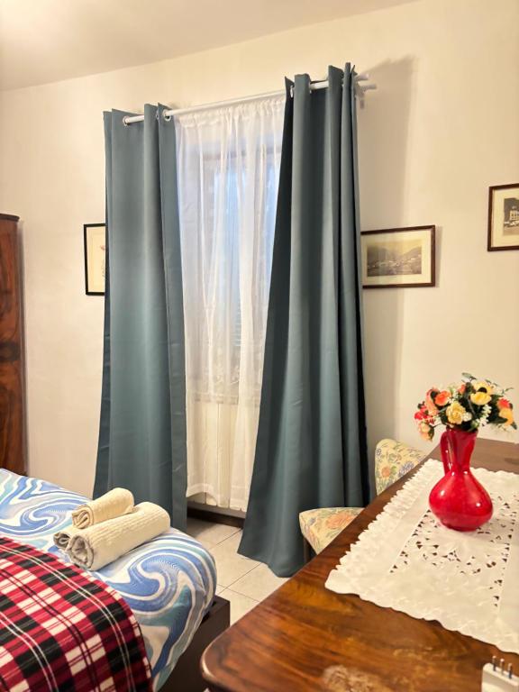 Postel nebo postele na pokoji v ubytování casa di Gio