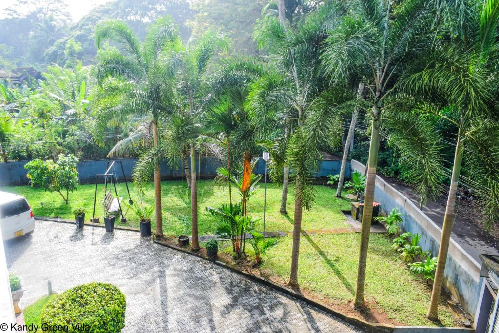 Zahrada ubytování Kandy Green Villa