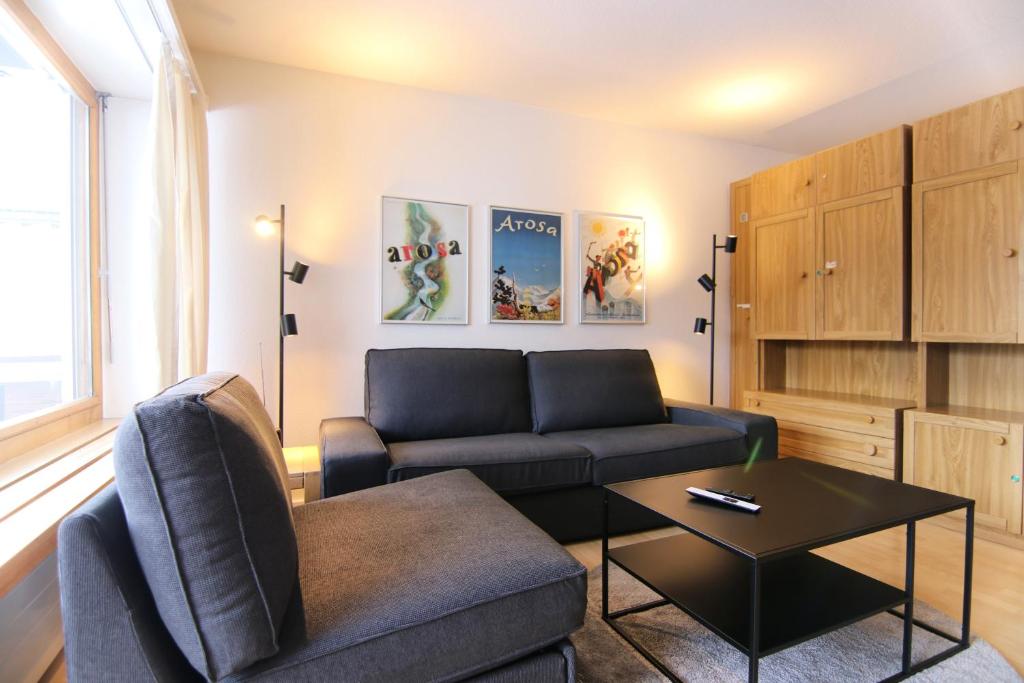 Posezení v ubytování Rehwiesa B24 by Arosa Holiday