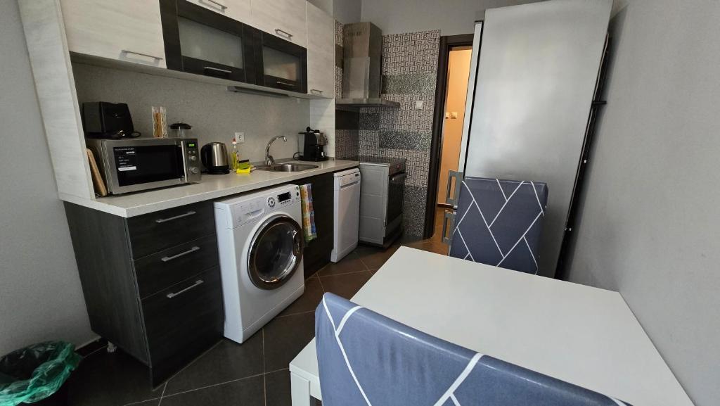 Kuchyň nebo kuchyňský kout v ubytování Best Choice Apartment