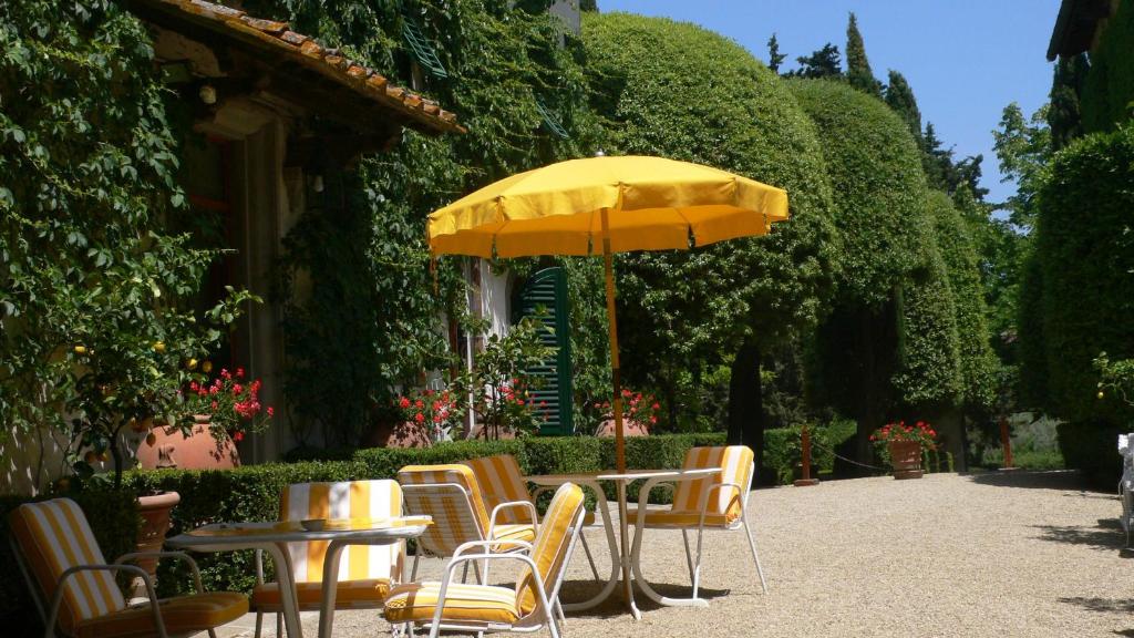Ogród w obiekcie Villa Le Barone