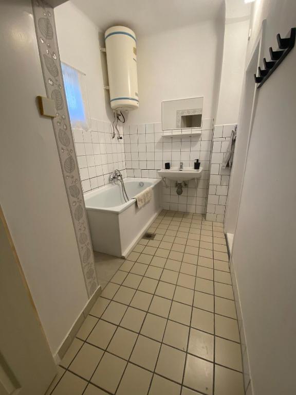 Koupelna v ubytování Kollar apartman