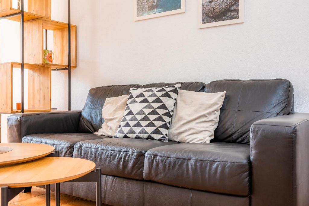 Posezení v ubytování Apartamento Can Jaume