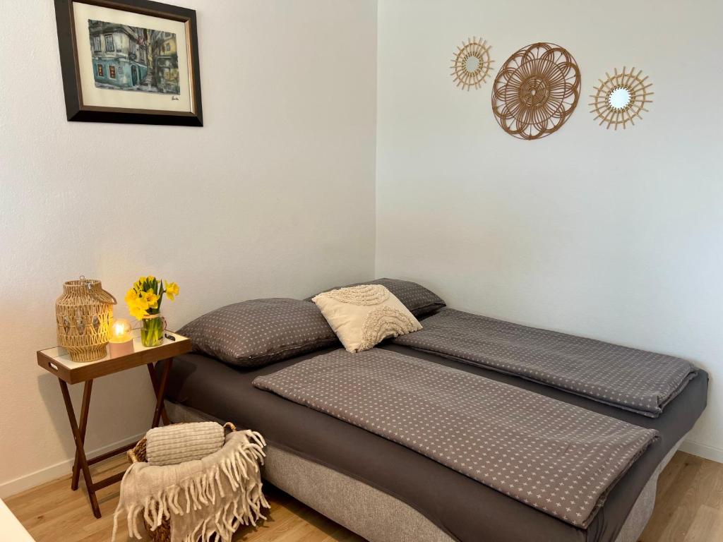 Postel nebo postele na pokoji v ubytování Apartment Near Red Bull Ring