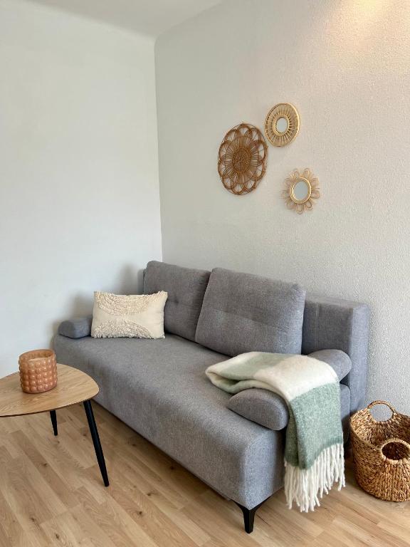 Posezení v ubytování Apartment Nähe Red Bull Ring