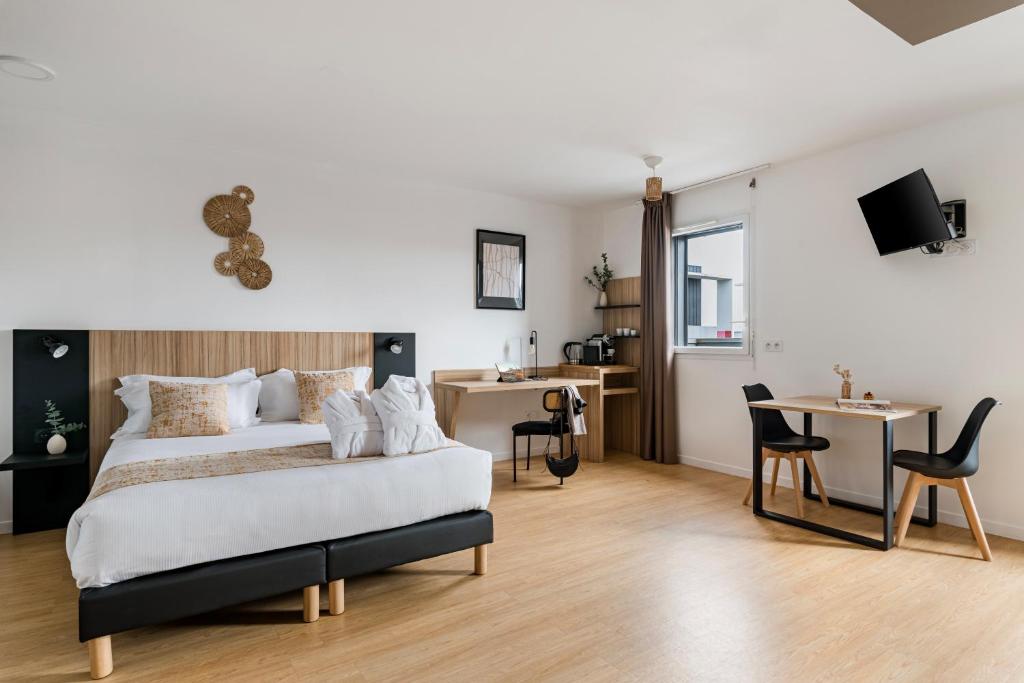 Appart hôtel Q7 Lodge Lyon 7 - Resim 6