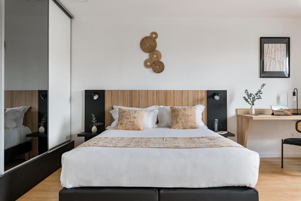 Appart hôtel Q7 Lodge Lyon 7 - Resim 15