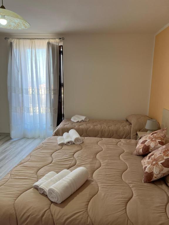 Postel nebo postele na pokoji v ubytování Da Rita