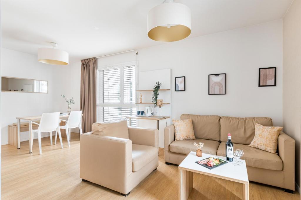 Appart hôtel Q7 Lodge Lyon 7 - Resim 5