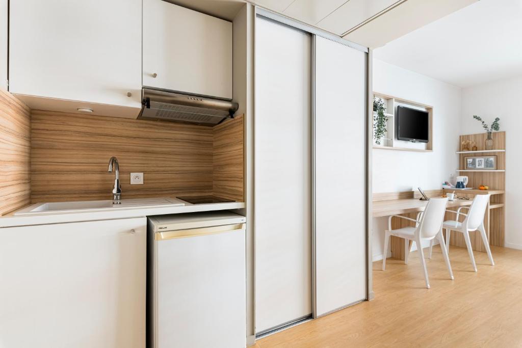 Appart hôtel Q7 Lodge Lyon 7 - Resim 32