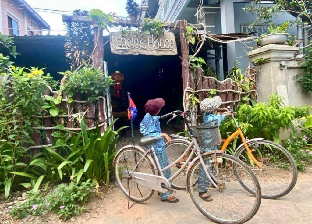 Jízda na kole v ubytování Siem Reap Uncle's House nebo okolí