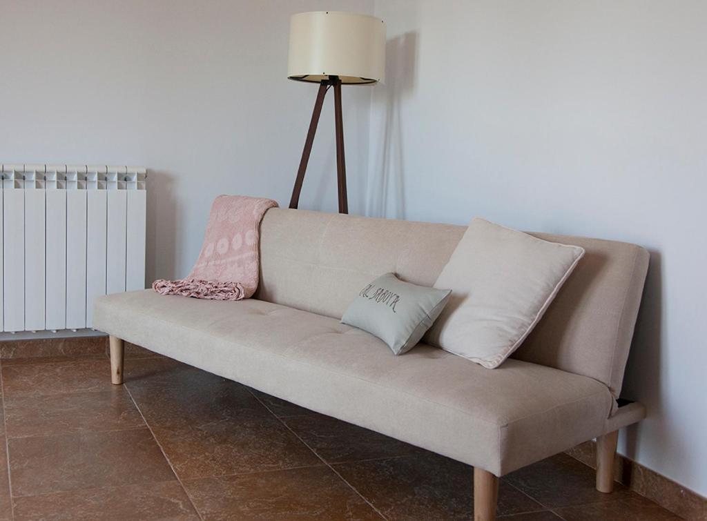 A seating area at Casa Cal Saboya
