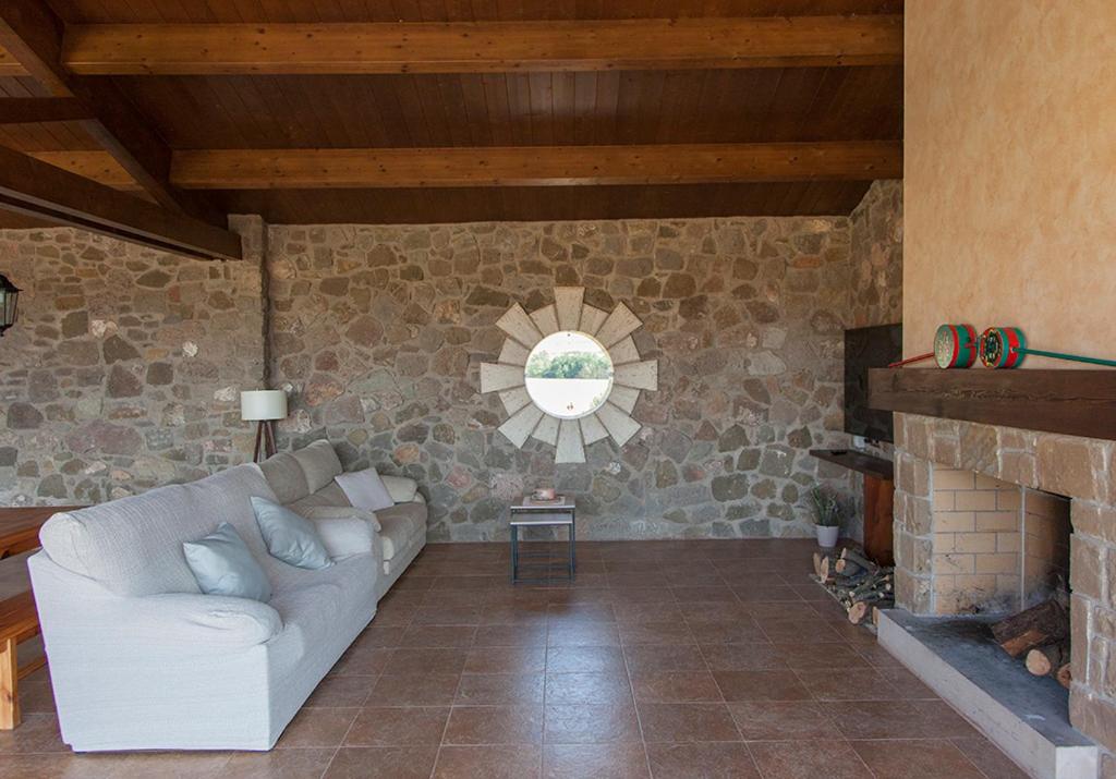 A seating area at Casa Cal Saboya