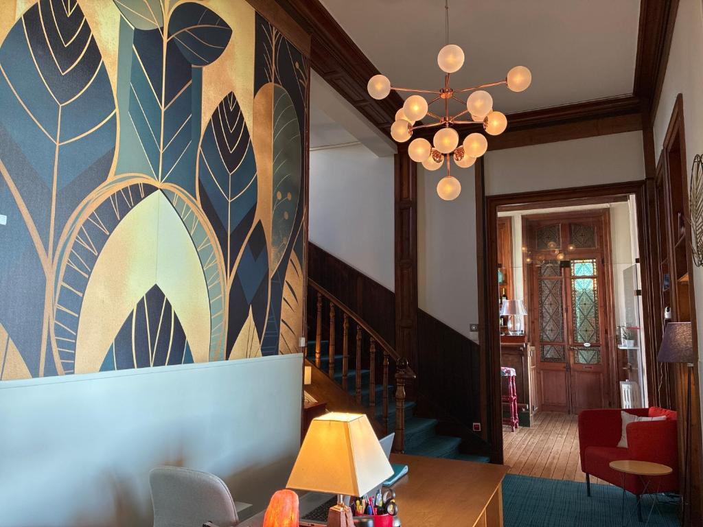 Posezení v ubytování Hôtel Outre-Mer - Villa Le Couchant