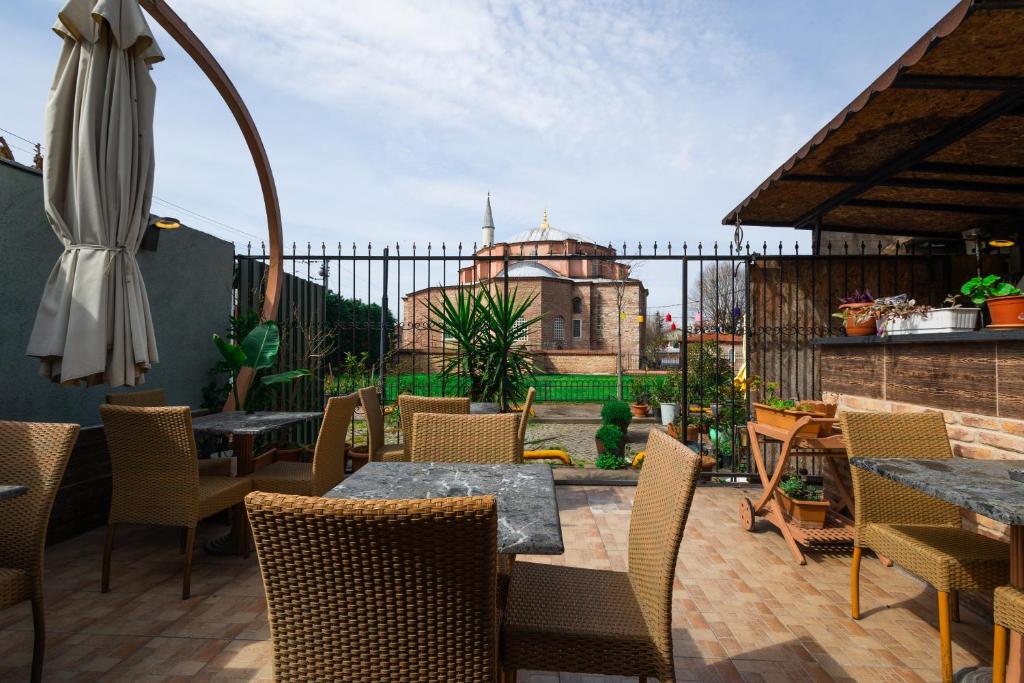 Posezení v ubytování Sultanahmet inn Hotel