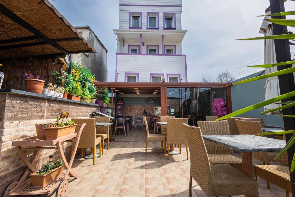 Balkón nebo terasa v ubytování Sultanahmet inn Hotel