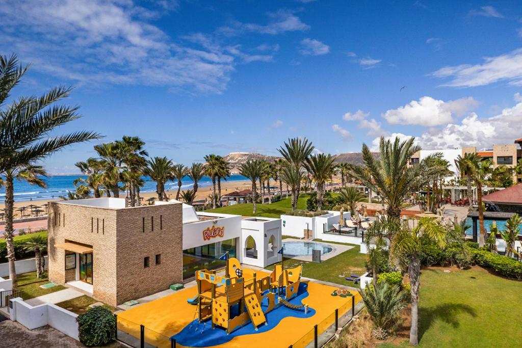 Bazén v ubytování Hotel Riu Palace Tikida Agadir - All Inclusive nebo v jeho okolí