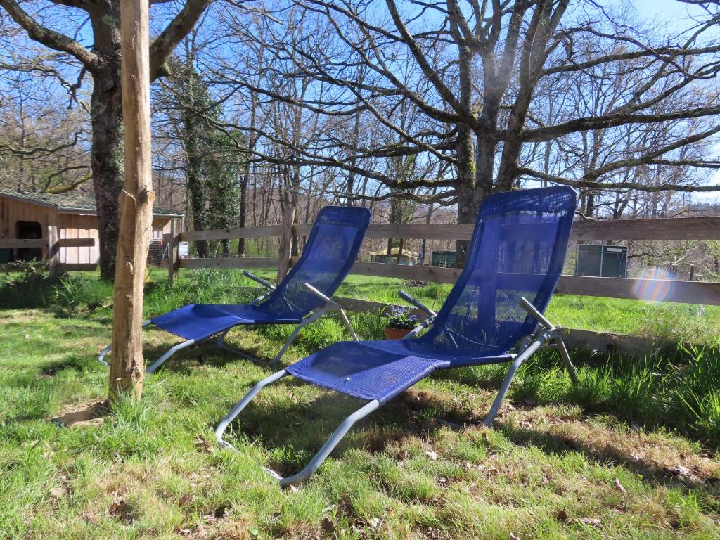 Vonkajšia záhrada v ubytovaní Cosy cabane