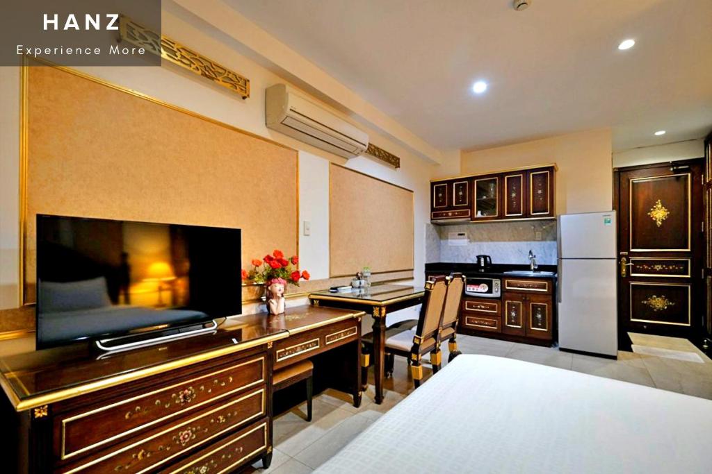 Kuchyň nebo kuchyňský kout v ubytování S79 Residences 345AB Apartment