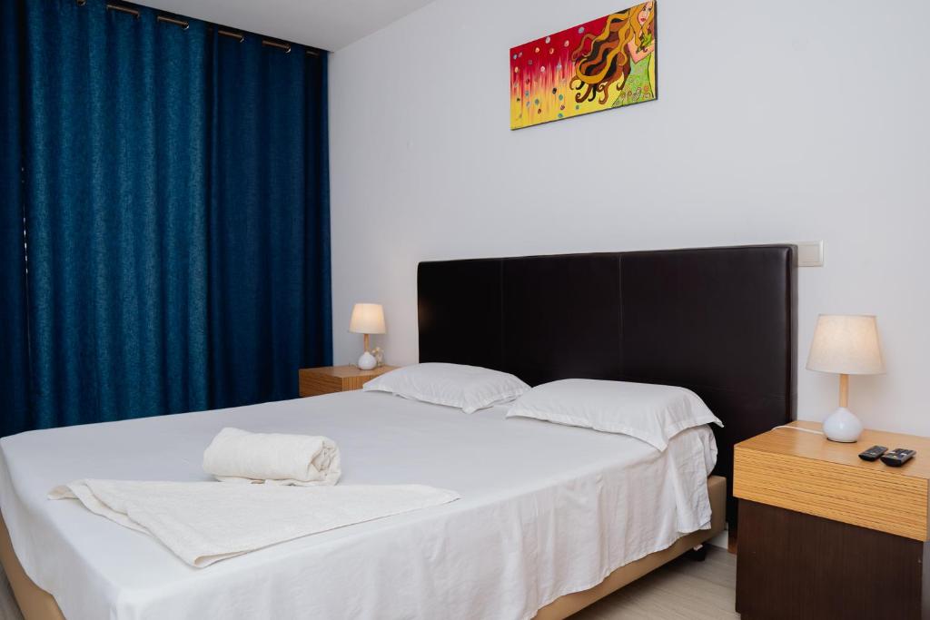 Postel nebo postele na pokoji v ubytování Kriol Guest House