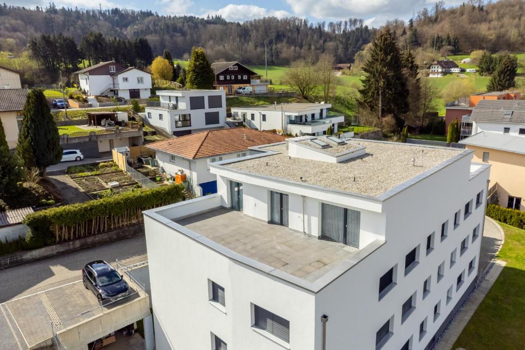 Budova, kde se apartmán nachází
