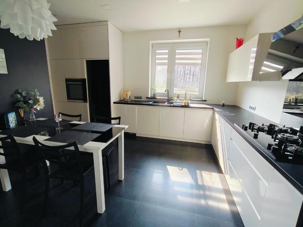 Kuchyňa alebo kuchynka v ubytovaní Apartament Sumik