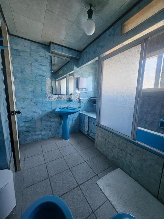 Koupelna v ubytování Casa Terra