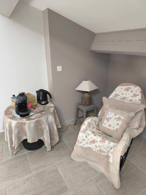 Posezení v ubytování Casa di Mela