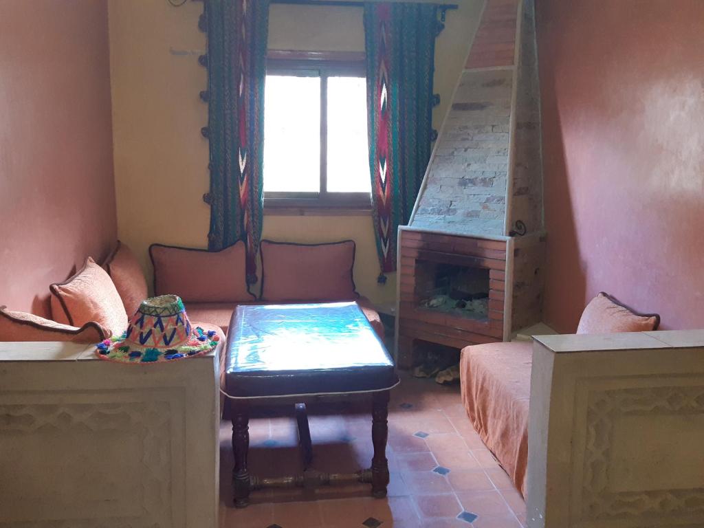 Postel nebo postele na pokoji v ubytování Auberge De La Vallée