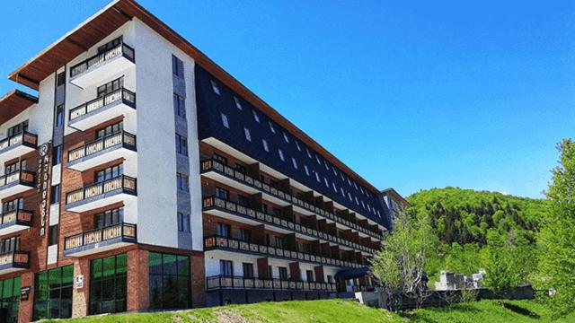 Budova, kde se apartmán nachází