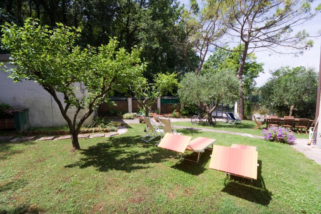 Zahrada ubytování B&B La Torre del Poggio