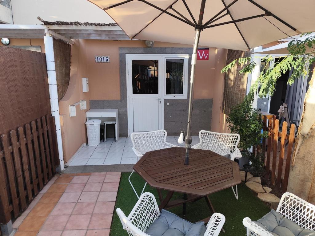 Patio nebo venkovní prostory v ubytování Espacio privilegiado y céntrico