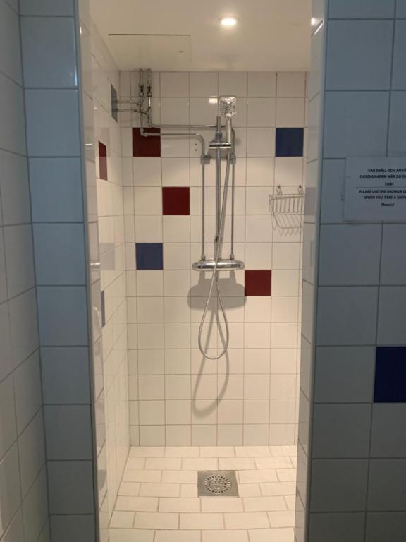 Koupelna v ubytování Svea Hostel