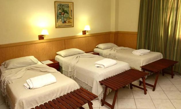 En eller flere senge i et værelse på CasaBlanca Hotel Boutique