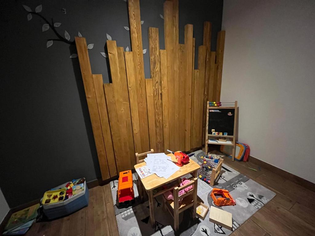Jídlo v apartmánu nebo okolí