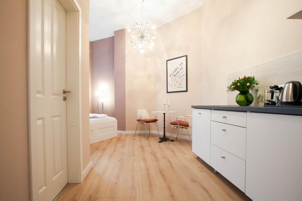 Katil atau katil-katil dalam bilik di Atelier Rosé