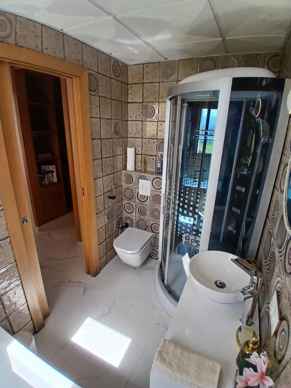 Ένα μπάνιο στο Villa Perle mémorable séjour vous attendent