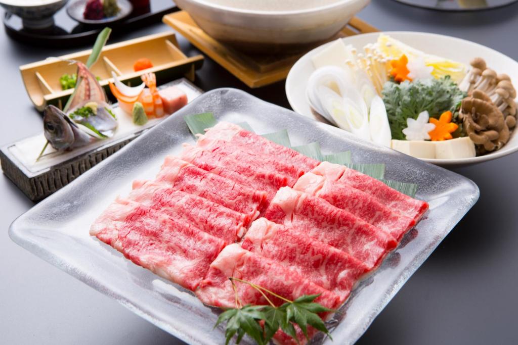 Cibo presso il ryokan o nelle vicinanze
