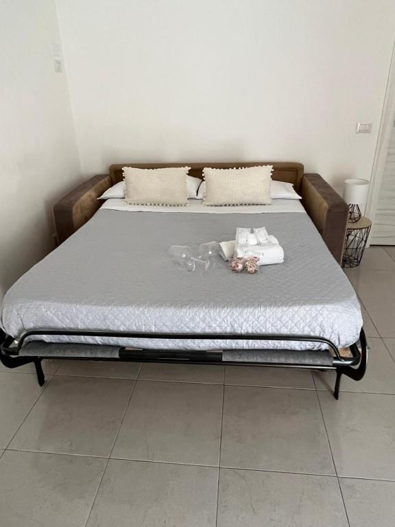Łóżko lub łóżka w pokoju w obiekcie B&B Regina Rooms