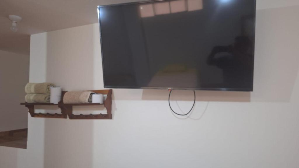 TV a/nebo společenská místnost v ubytování D' Barrig