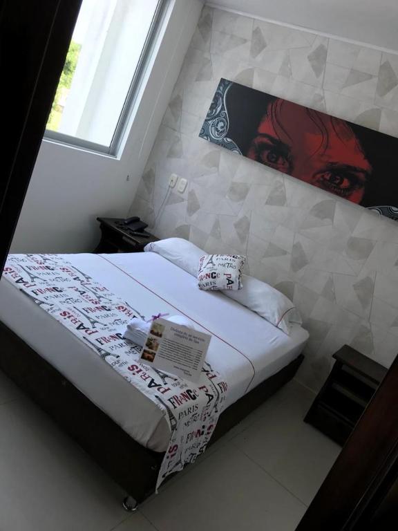Postel nebo postele na pokoji v ubytování Bora Beach Club