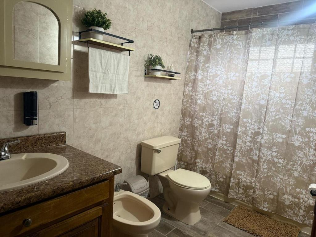 Koupelna v ubytování Brisas Apartment Guest House